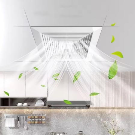 مروحة تهوية MODI سلسلة HWF120 مربعة للمطبخ والحمام