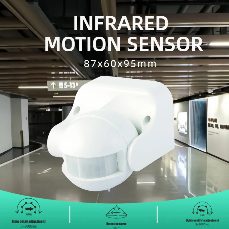 مفتاح مستشعر السقف من سلسلة VG-HGK14R-5A، مستشعر حركة الإشغال السلكي، تصميم نحيف للغاية، رؤية 360 درجة، مستشعر حركة السقف المرتفع