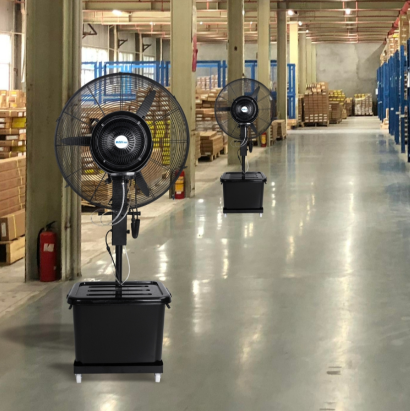 مروحة رذاذ الماء الصناعية MODI HWF5003، مستودع، مخزن، خارجي، قابلة للإزالة