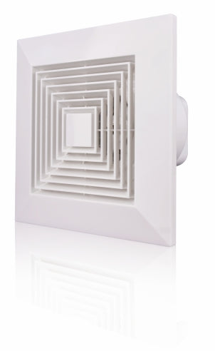 مروحة تهوية MODI سلسلة HWF120 مربعة للمطبخ والحمام