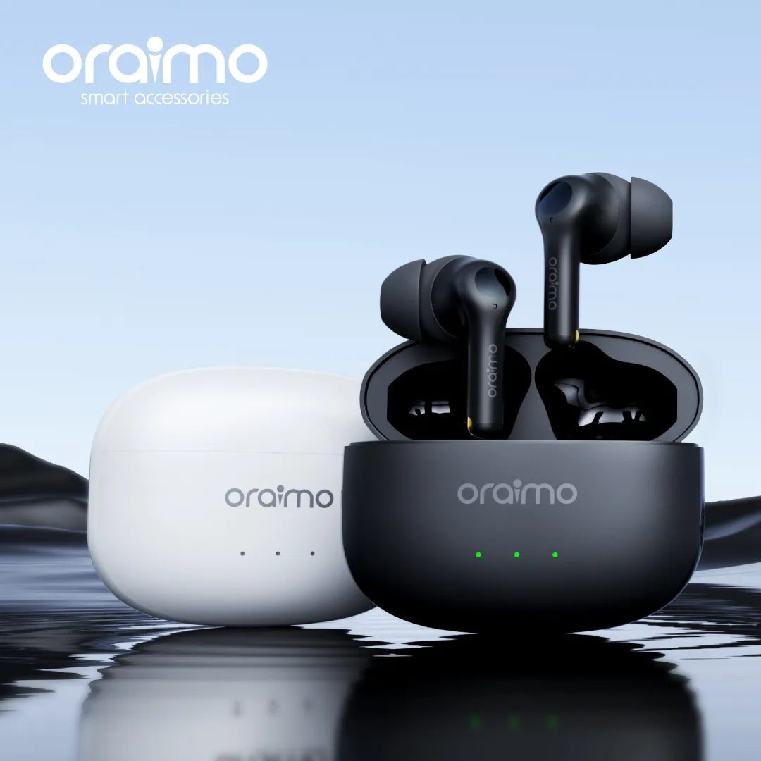 Oraimo Wireless Bluetooth Earphones In-ear style noise-cancelling  waterproof
