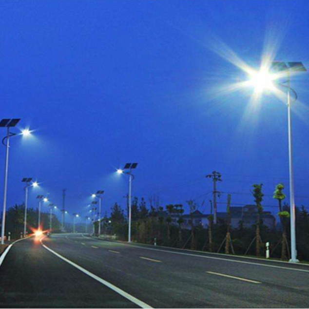 مجموعة مصابيح الشوارع الشمسية VMAX لوحة شمسية للحديقة الخارجية والحديقة الجانبية