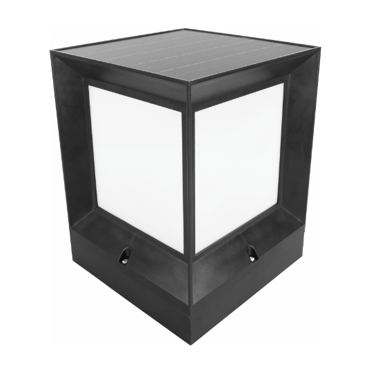 مصباح حديقة LED يعمل بالطاقة الشمسية من VMAX، شحن 3-5 ساعات، وقت عمل ≥12 ساعة، 3 ألوان