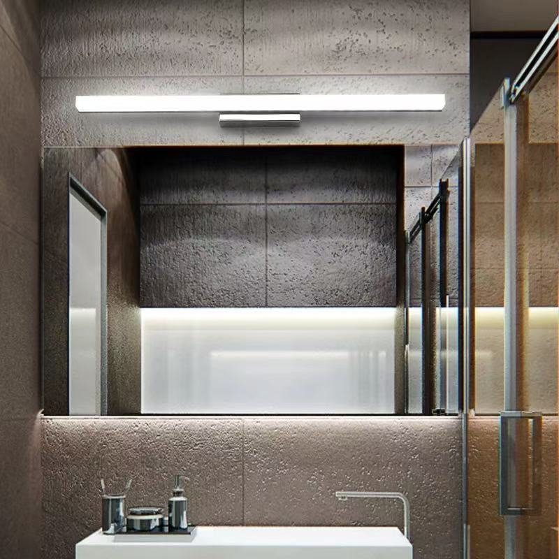 Vmax mirror light  LH0612 gold Chrome color 3 colors change bathroom toilet Modern minimalist design wall light