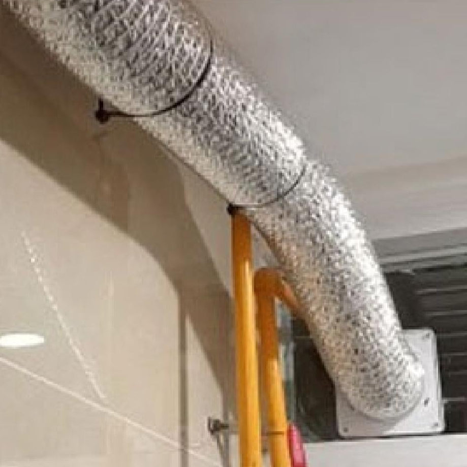 أنبوب رقائق الألمنيوم MODI سلسلة HWF4003 لمروحة التهوية