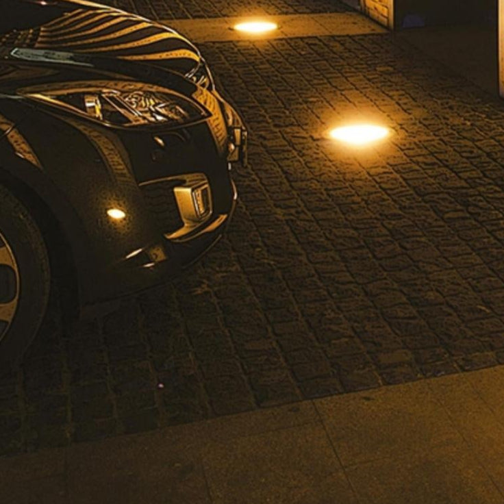 مصباح LED تحت الأرض MODI خارجي مقاوم للماء لركن السيارات سلسلة MD-BL01