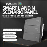 IMAX smart switch, Bluetooth device, scenario joint control, APP control, controllable multi-color LED 3K
