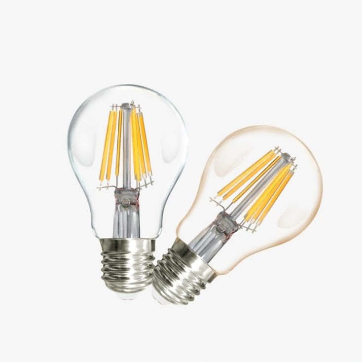 MODI MD-B0808 LED filament bulb E27/B22 amber /clear general purpose light A60 Tungsten filament bulb