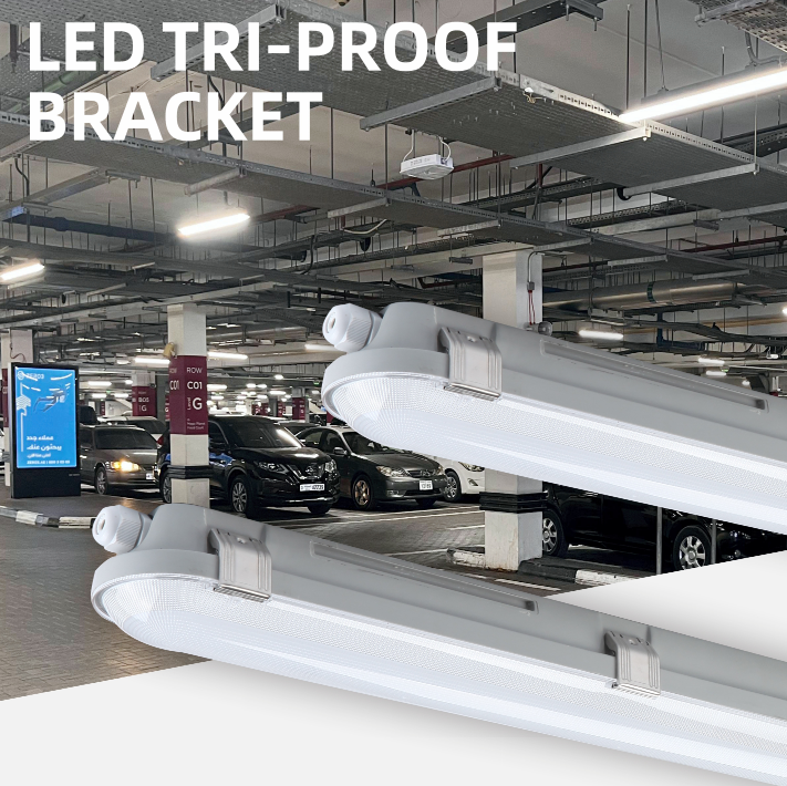 VG-TP120B-38 LED tri-proof bracket waterproofing IP65 parking area market mall