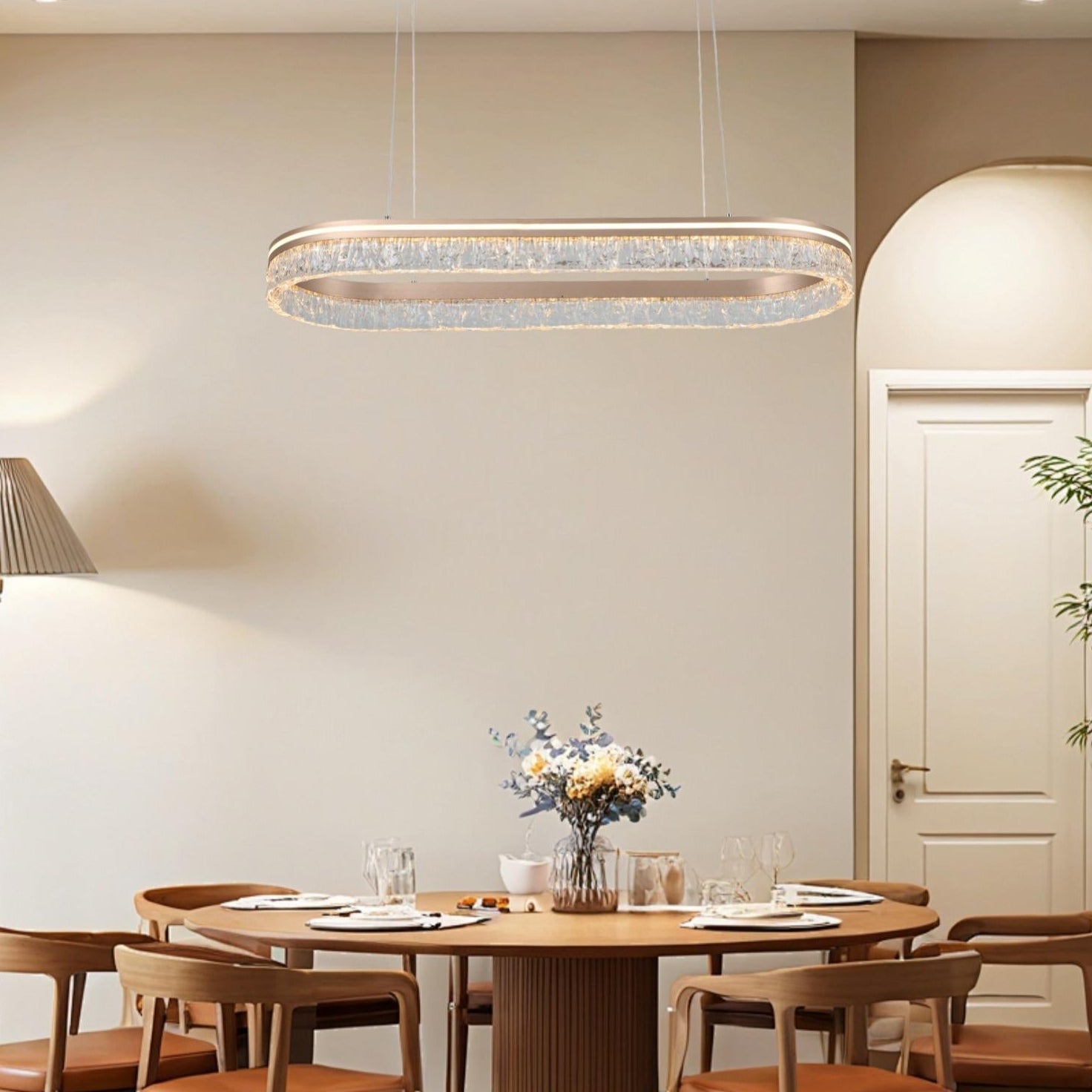 VMAX V-SD25080EF LED pendant lamp Home Collection crystal clear  3colors