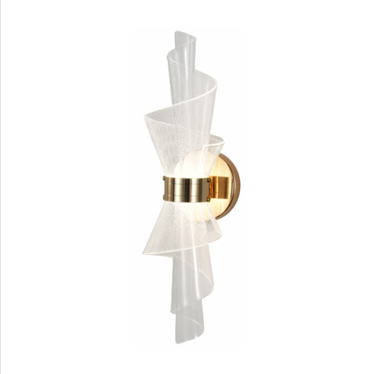 مصباح حائط LED WL29708RF من VMAX بتصميم باقة غرفة نوم وغرفة معيشة ومتجر وصالة عرض بثلاثة ألوان متغيرة 