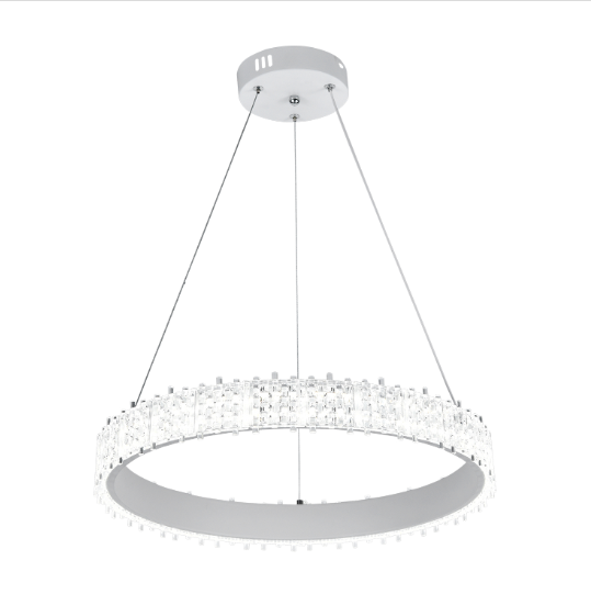 MODI SD27880RF pendant led roun single ring chandelier 3 colors 80w dining room living room bedroom modern art cocisedesign
