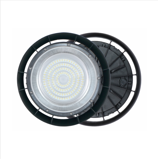 MODI LED high bay MLD23100 23200 UFO LED High Cabin Overhead Light,  3000LM LED Shop Light & Garage Light, Daylight  Warehouse Factory Gym Barn Industrial 100w 200w 6500K