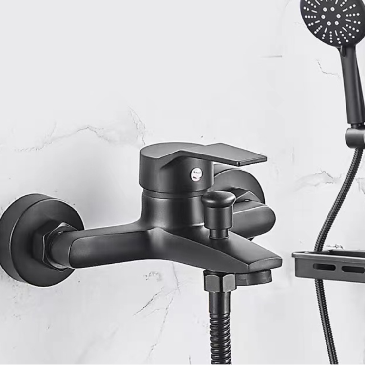 MODI bath mixer HWSA61009 matte black 208x180x112mm bathroom