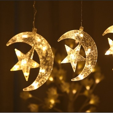 MODI MD-220V-R8-138-IP44 line colored strip lamp holiday light decorative RGB 4M star moon light